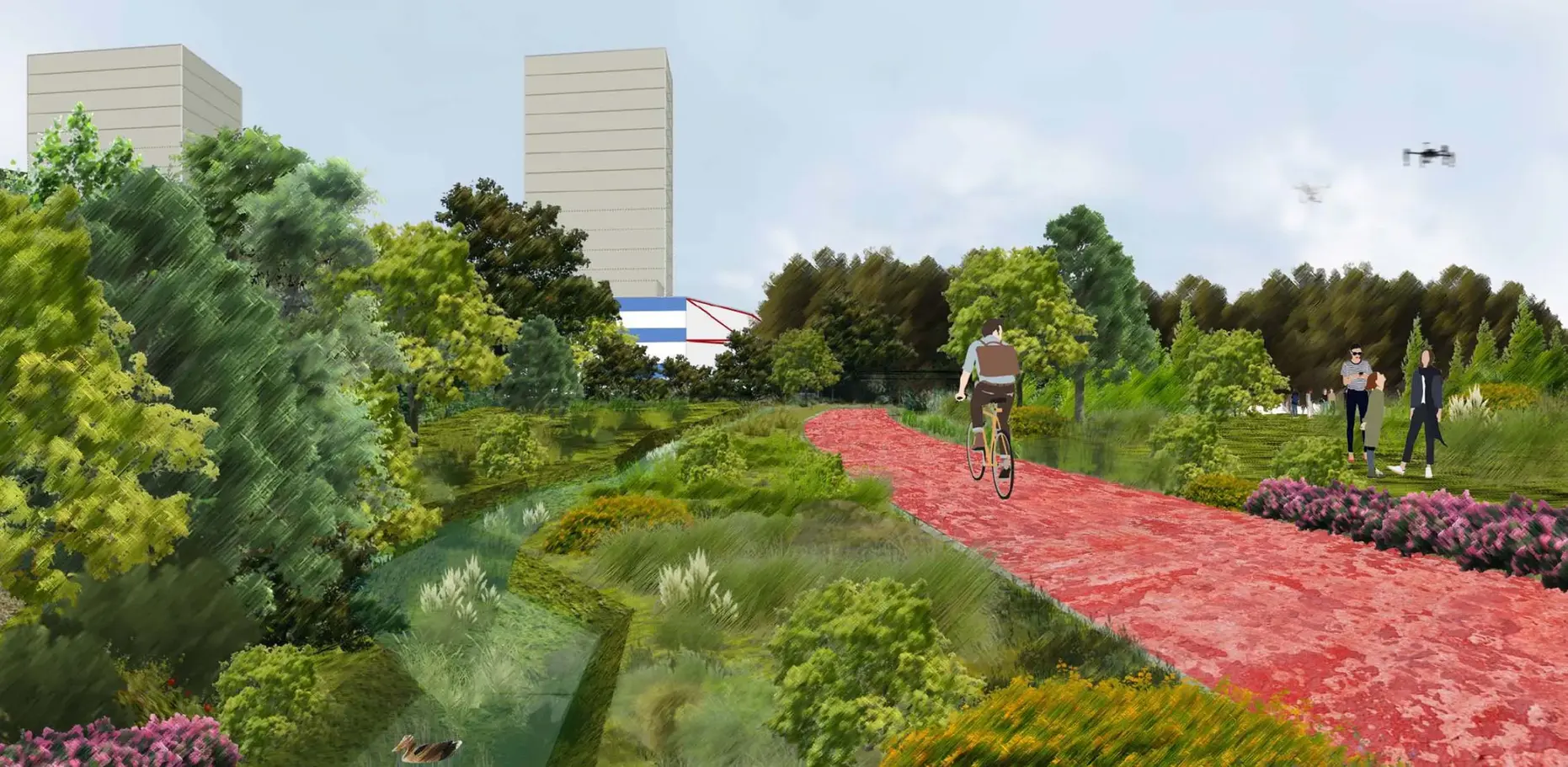 Bouwcampus, ontwerpend onderzoek, alternatief ontwikkelingsmodel van het wetenschapspark fase 3, gemeente Diepenbeek, stad Hasselt, POM Limburg, PXL, Universiteit Hasselt