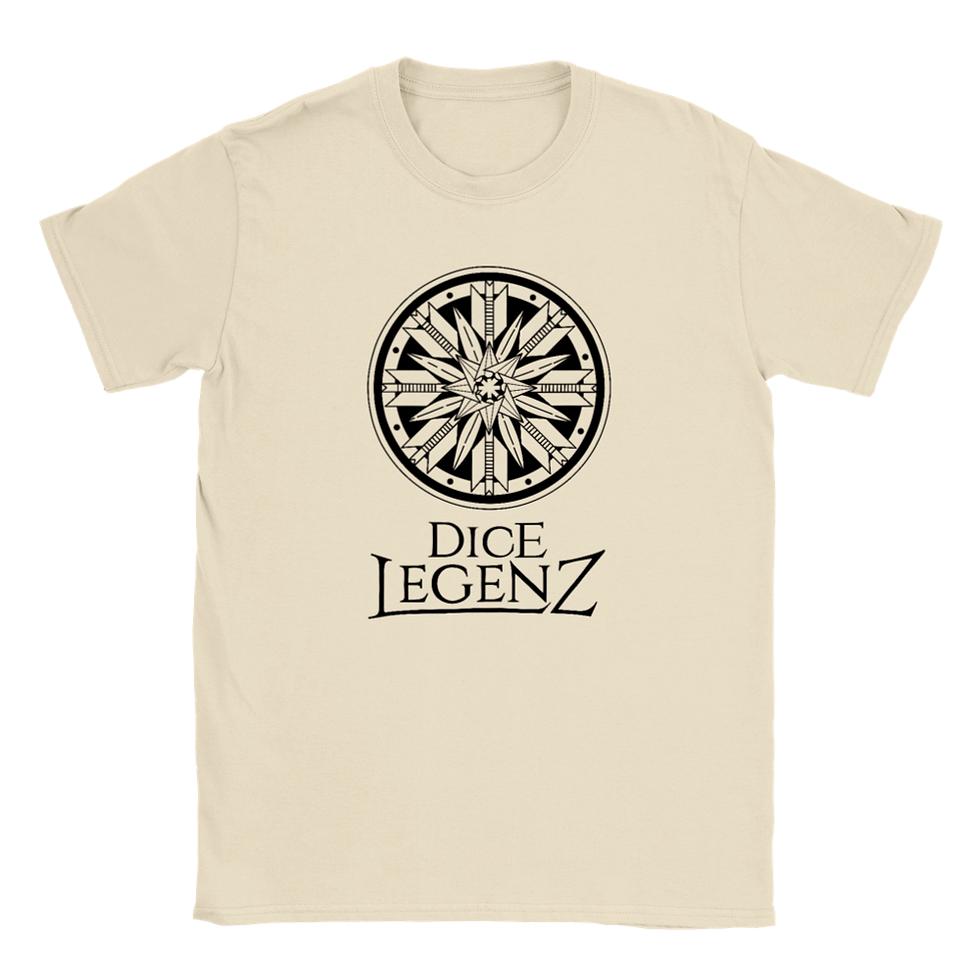 Thumbnail: Dice Legenz Royal Seal - Black on Light (Unisex)