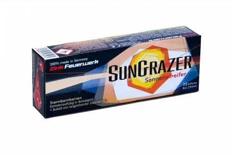 Sun Grazer Sonnenstreifen Signalmunition Zink Feuerwerk