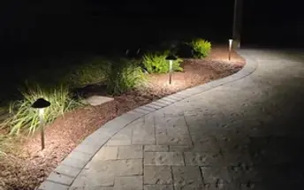 Lighted Path