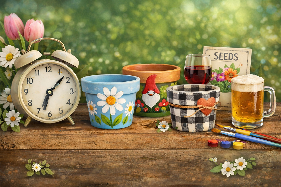 Spring Forward Paint n Sip