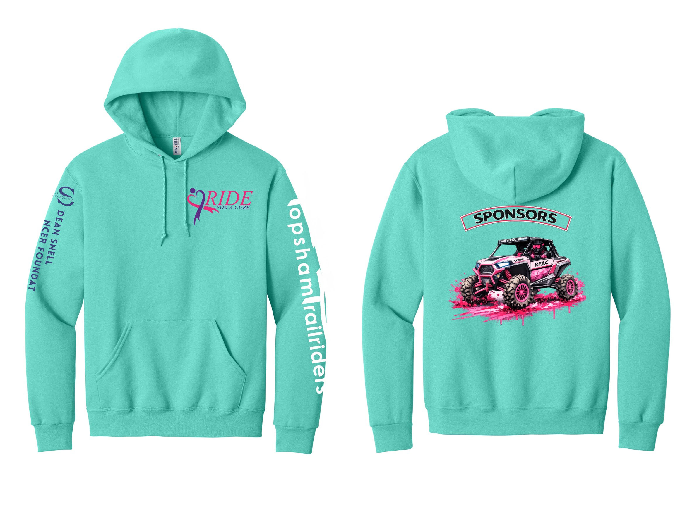 RIDE FOR A CURE~TTR 2026 HOODY