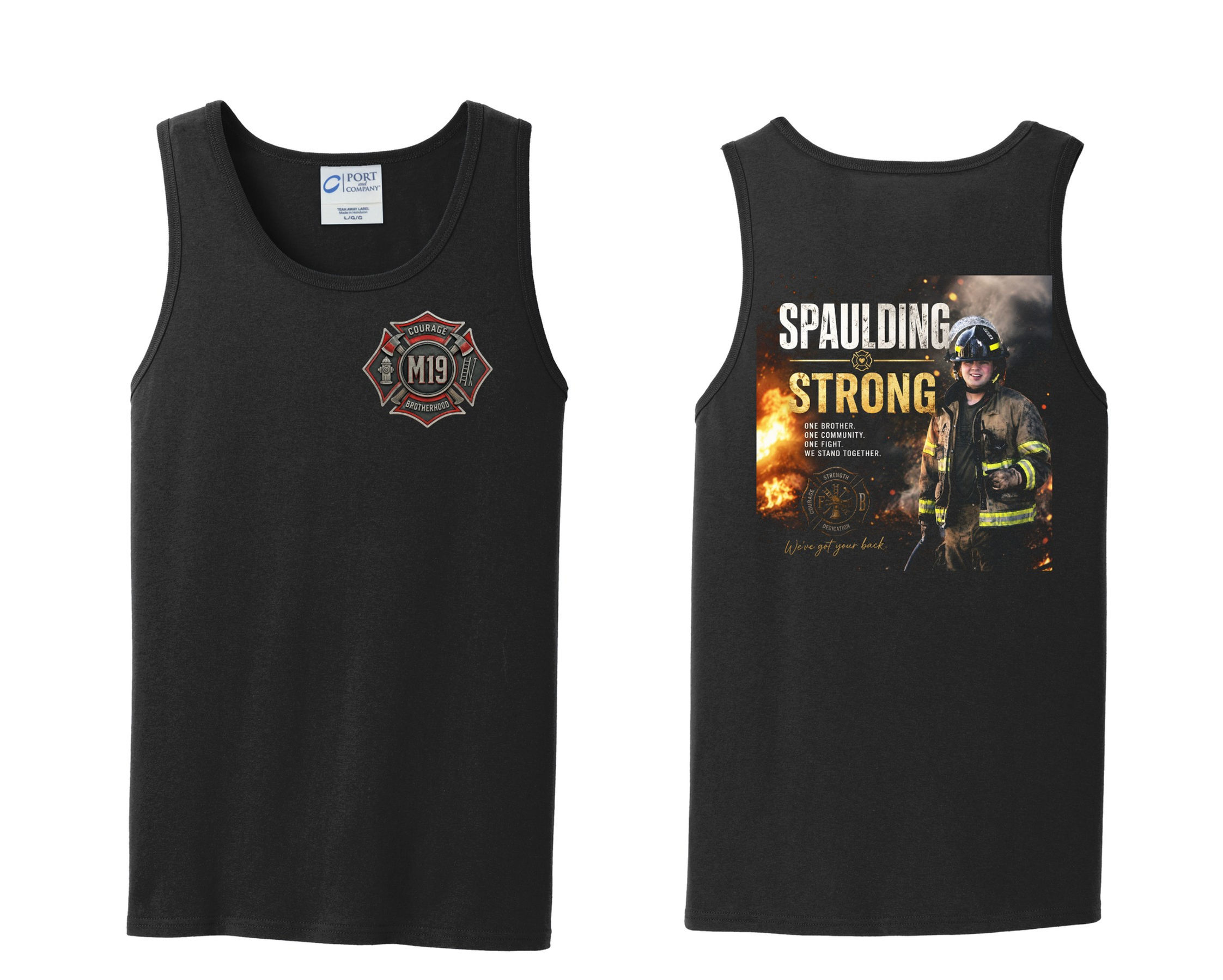 SPAULDING STRONG- TANK TOP