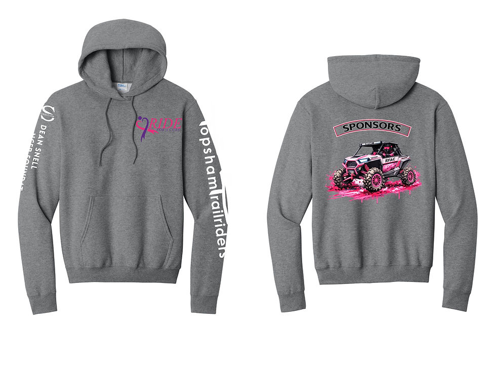Thumbnail: RIDE FOR A CURE~TTR 2026 HOODY