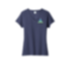 Thumbnail: TOHG- COTTON WOMENS VNECK T-SHIRT