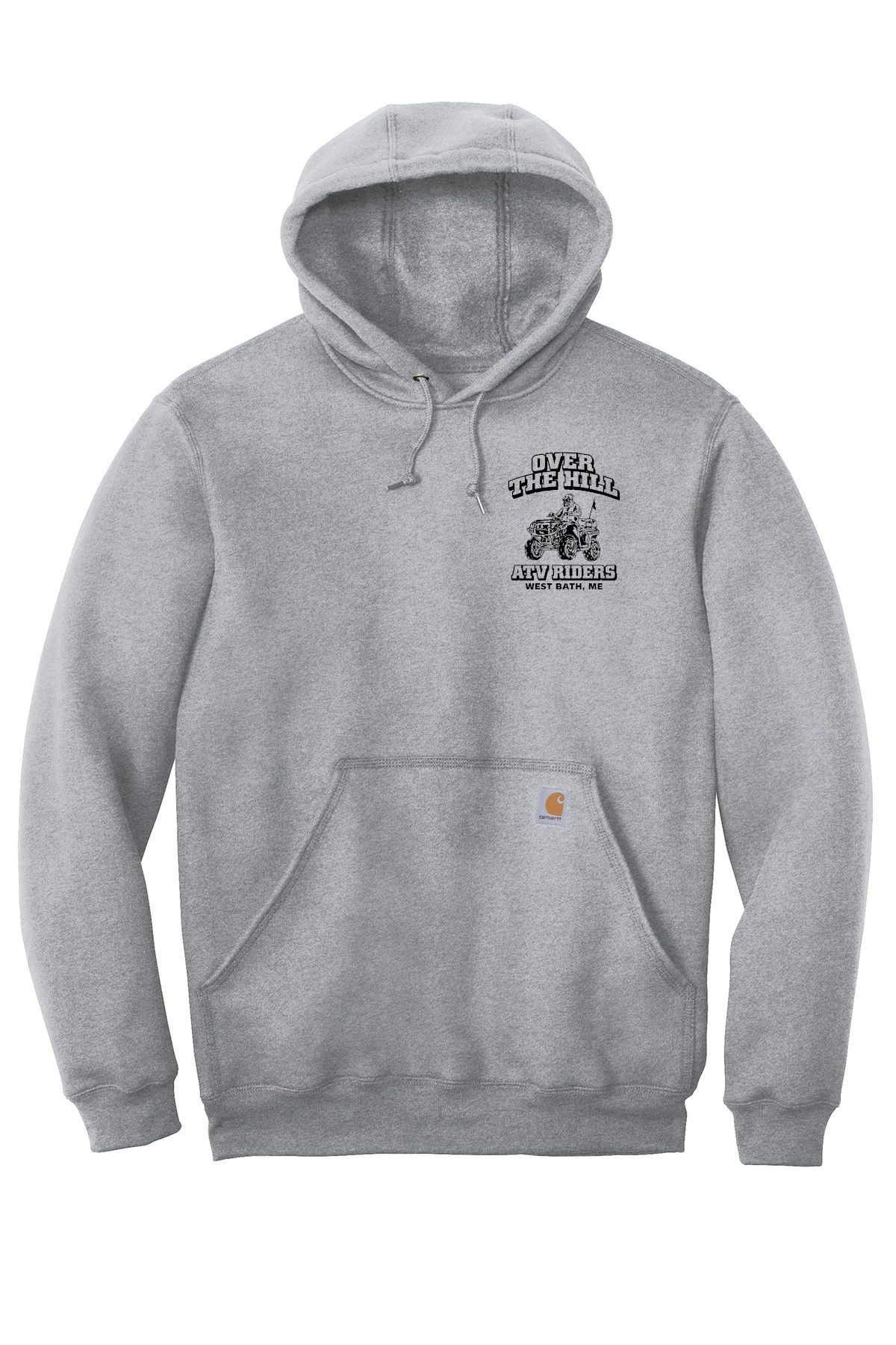 OVER THE HILL- CARHARTT MID WEIGHT HOODY WITH SKID PLATE