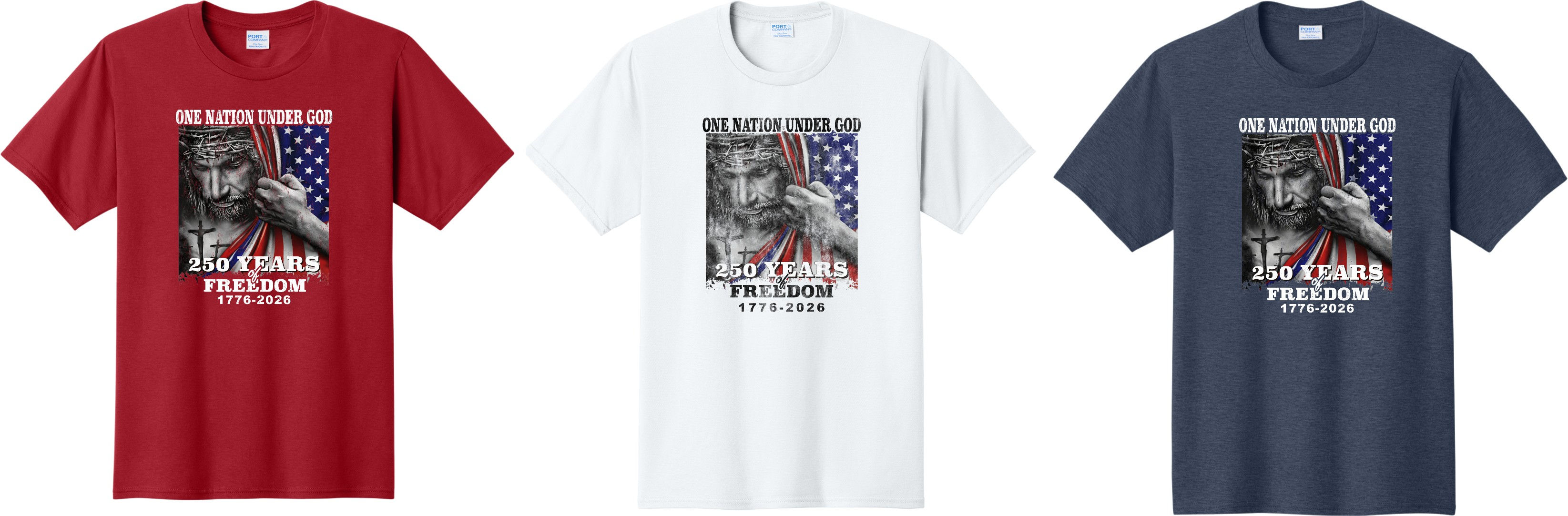 AMERICA'S 250TH BIRTHDAY- UNDER GOD