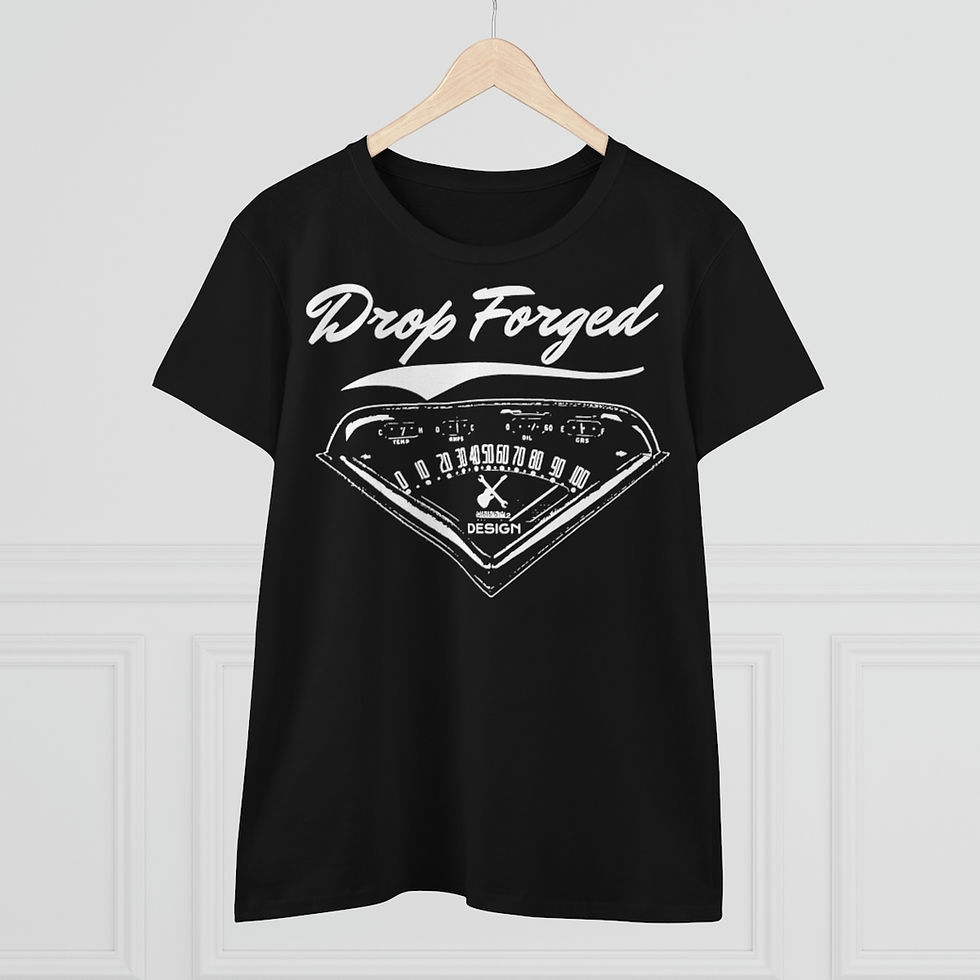 Thumbnail: Drop Forged Gauges Women's Midweight Cotton Tee