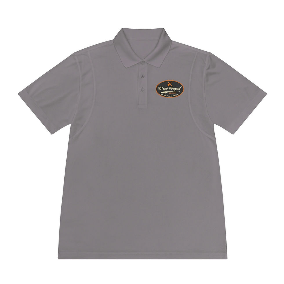Thumbnail: Drop Forged Design Men's Sport Polo Shirt