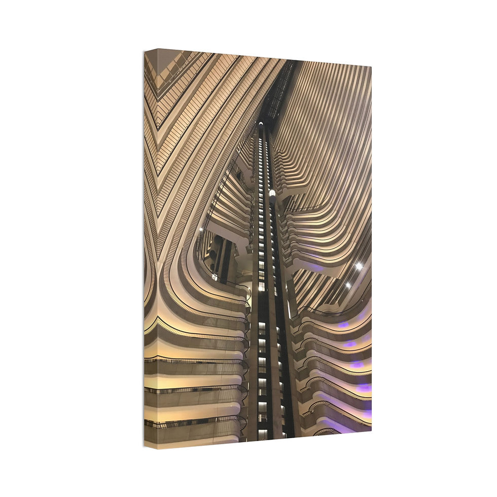 Thumbnail: Drop Forged Floors Stretched Canvas 