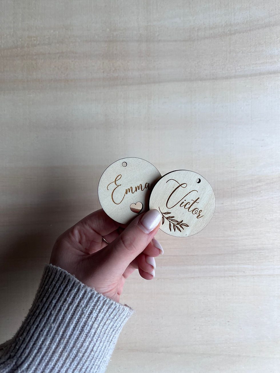 Miniature : marque place pour invités au mariage