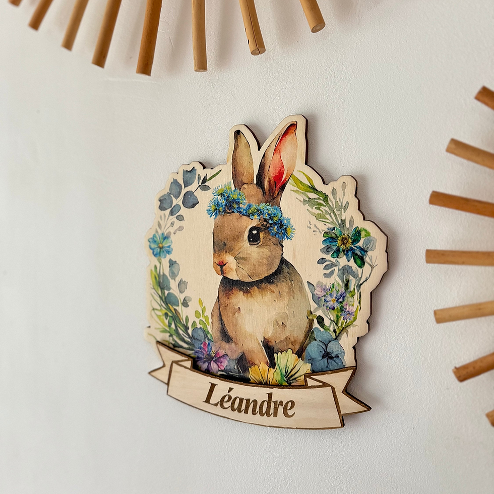 Miniature : lapin à personnaliser