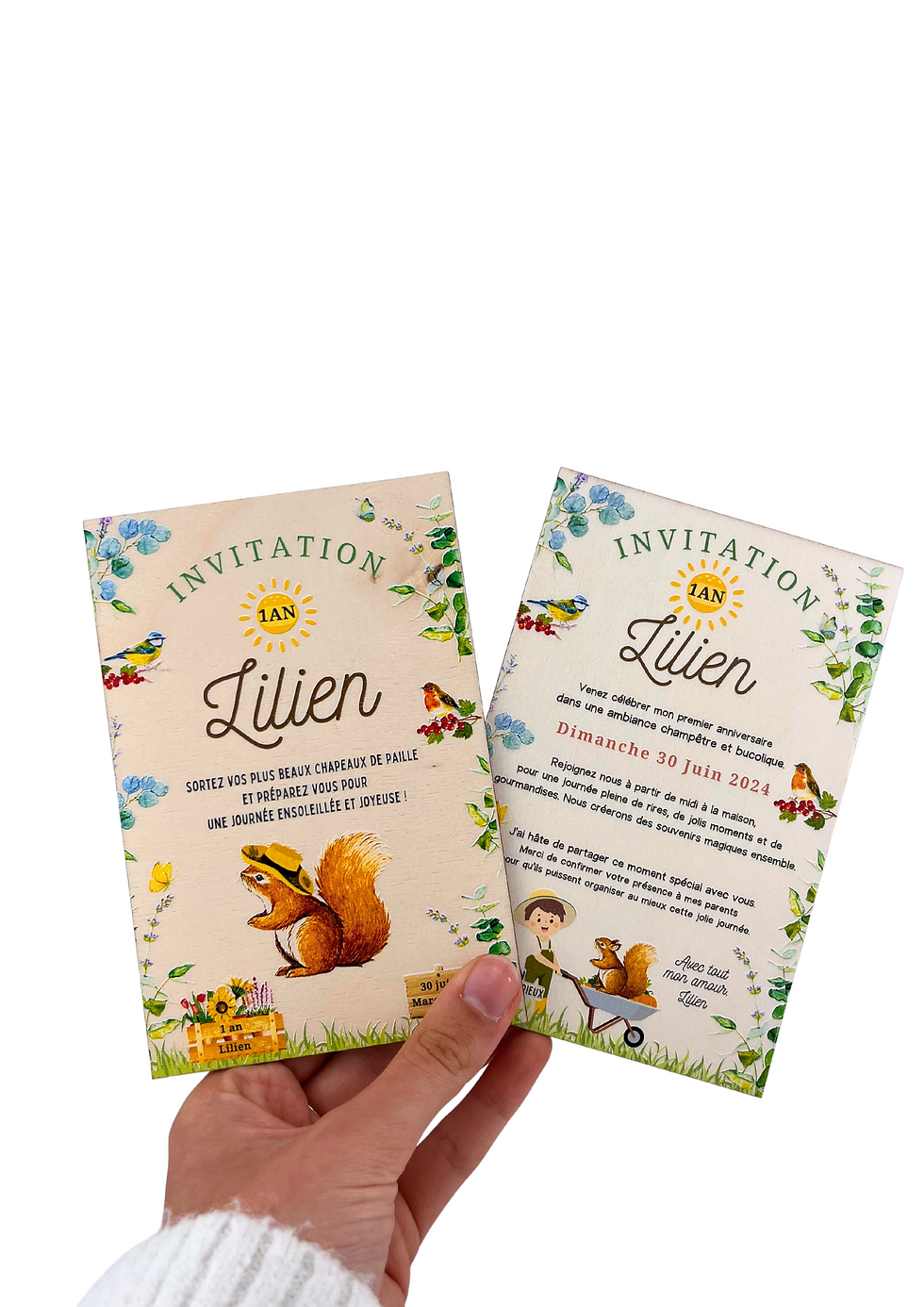 Miniature : carte imprimable recto et verso