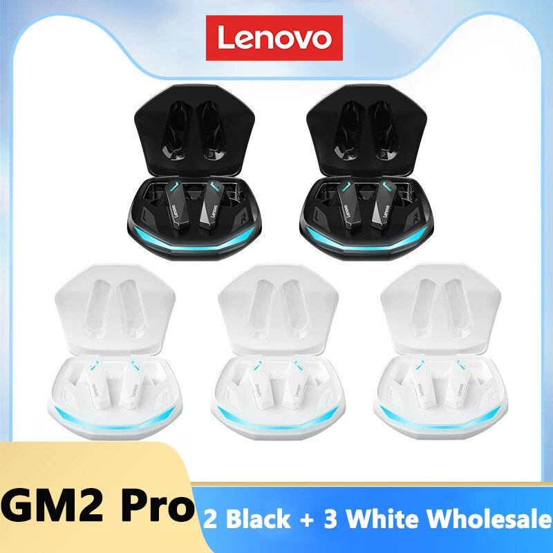 Thumbnail: Lenovo GM2 Pro Wireless Gaming Earbuds – Bluetooth 5.3 Low Latency Earphones