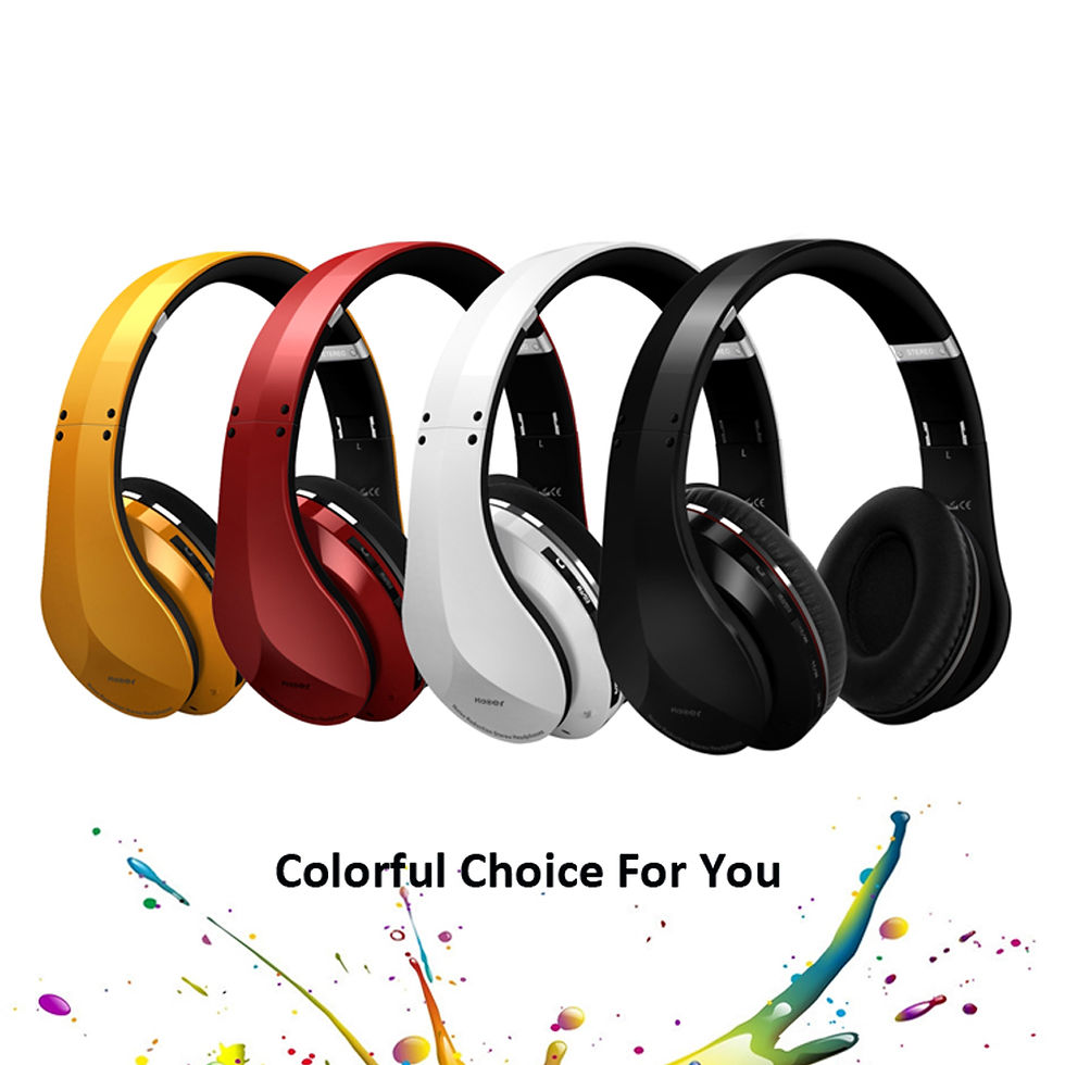 Thumbnail: New Model Consumer Electronics Stylish Design Stereo OEM Wireless Headphone