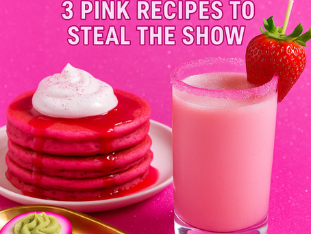 “Barbiecore Brunch: 3 Over-the-Top Pink Recipes That’ll Break the Internet”