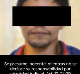Detienen en VdeÁ a hombre acusada de robar dinero y celular en un puesto de tacos