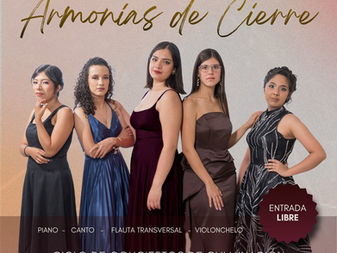 Presentarán alumnas del IUBA el ciclo de recitales “Epílogo: Armonías de Cierre”
