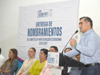 El presidente municipal entregó 45 nombramientos a Comités de Participación Ciudadana del municipio