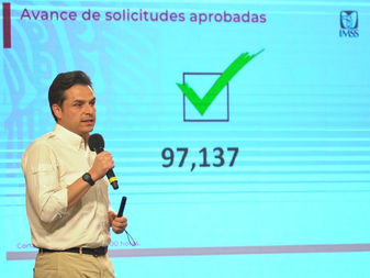 Se tiene como meta la entrega de 645 mil 102 créditos solidarios equivalentes a 16 mil 127 millones