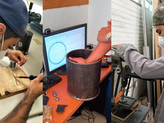 Estudian en la UdeC cómo el material orgánico absorbe señales de microondas