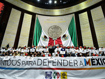 Presenta la coalición “Va por México” un Presupuesto Alternativo