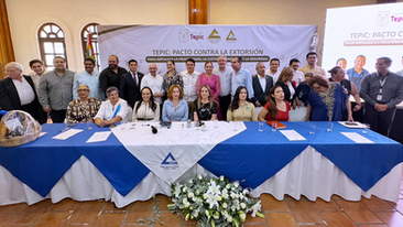 CONCANACO SERVYTUR y Nayarit suman esfuerzos contra la extorsión para proteger a los negocios familiares