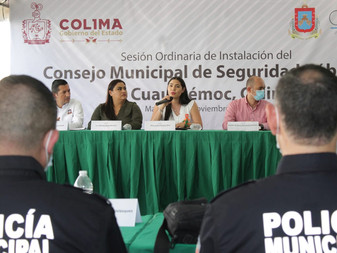 El compromiso es garantizarla seguridad de los habitantes: Gaby Mejía:
