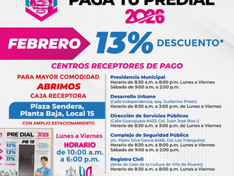 ‎Queda en VdeA una semana para descuento del 13% en Predial 