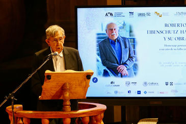 Rinden homenaje a Roberto Eibenschutz a un año de su partida