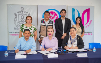 Firma VdeA convenio para otorgar becas en el ICEP y en Casserole