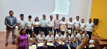 Se gradúa la Novena Generación del Telebachillerato Comunitario 07, en Colima