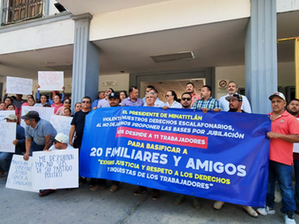 Despide alcalde de Minatitlán, Alejandro Mancilla a once sindicalizados para basificar a 20 familiares