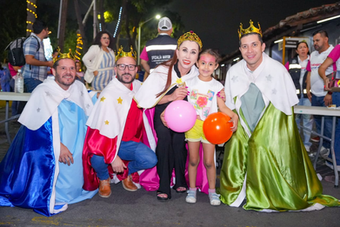 Con éxito se realiza Festival la Mega Rosca de Reyes en la Villa 2026