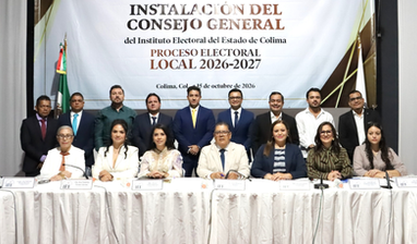 Inicia Proceso Electoral Local 2026-2027; colimenses renovarán Gubernatura, Diputaciones y Ayuntamientos el 6 de junio