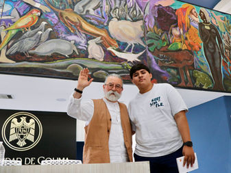Rinde UdeC homenaje al poeta Efraín Bartolomé, en Manzanillo