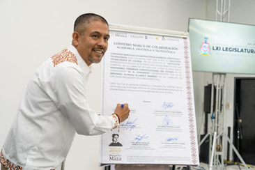 TecNM-Colima y Congreso firman convenio de Colaboración Académica, Científica y Tecnológica, de Servicio Social y Residencias