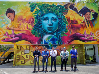 Inauguran mural “Alma Máter”, en campus Villa de Álvarez