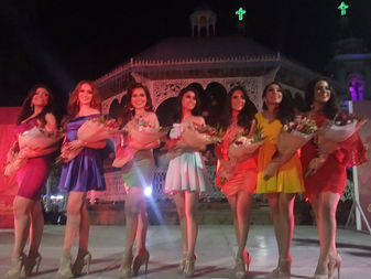 Se presentan las aspirantes a Reina de las Fiestas Charrotaurinas Villa de Álvarez 2019