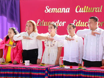 Educación y SNTE inician la "Semana Cultural de la Educadora" en Armería y Tecomán