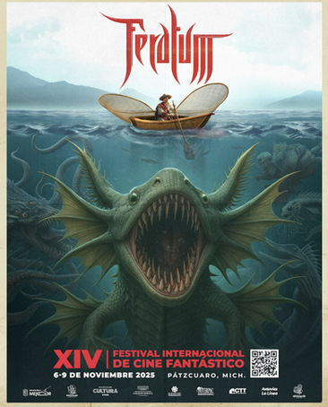 FERATUM 2025 revela su cartel e imagen oficial: monstruos marinos toman Pátzcuaro