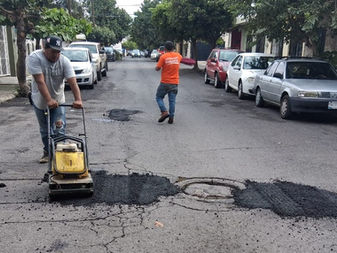 Refuerza Villa de Álvarez programa Operación Bacheo