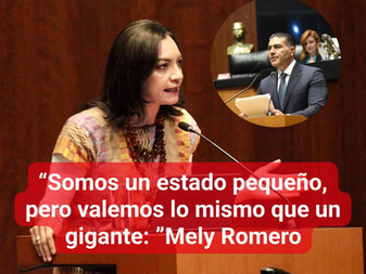 Pide Mely Romero a García Harfuch visitar Colima y reunirse con las y los ciudadanos