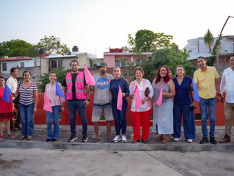 Inicia alcaldesa Tey Gutiérrez obra solicitada desde hace 14 años por vecinos del Centro de VdeA