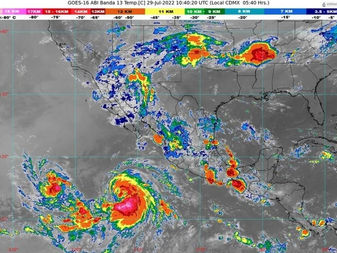 Continuará lloviendo muy fuerte en Colima, previene Protección Civil