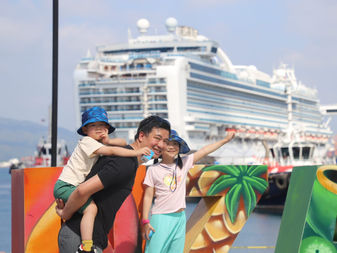 Llega a Manzanillo el crucero el Ruby Princess de la Línea Naviera Princess Cruises