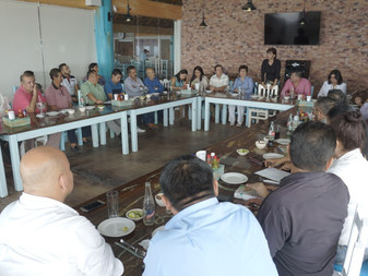 Yáñez Centeno se reúne con representantes de empresas mineras de Colima, Jalisco y Michoacán