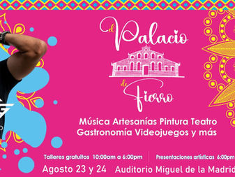 Invita alcalde Riult Rivera, al festival intercultural “El Palacio de Fierro”, este fin de semana
