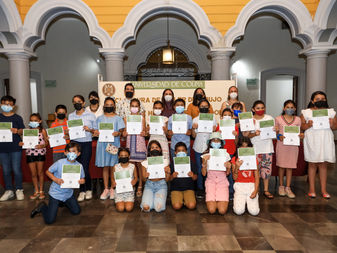 Concluye taller de dibujo para pequeños, en la Pinacoteca