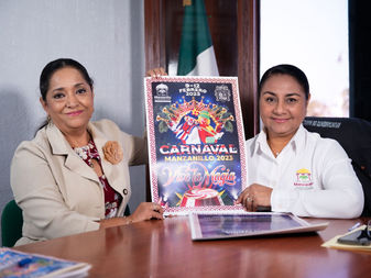  Invita Griselda Martínez a la población a participar en el Carnaval Manzanillo 2023